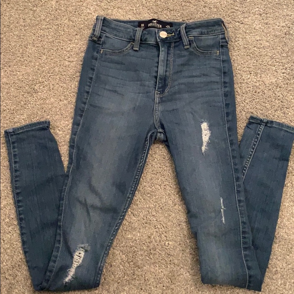 Hollister high rise jean leggings